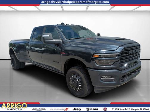 Forged Blue Metallic 2026 RAM 3500 Laramie Crew Cab 4x4 8' Box