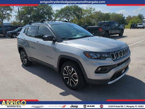 Black Clearcoat 2024 Jeep Compass Limited