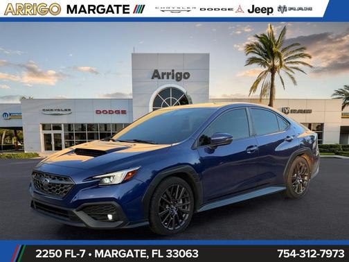 Sapphire Blue 2022 Subaru WRX Limited