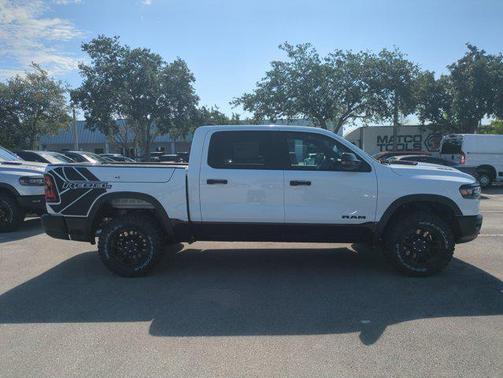 Bright White Clearcoat 2026 RAM 1500 Rebel