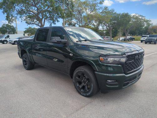 Serrano Green Metallic 2026 RAM 1500 Big Horn/Lone Star