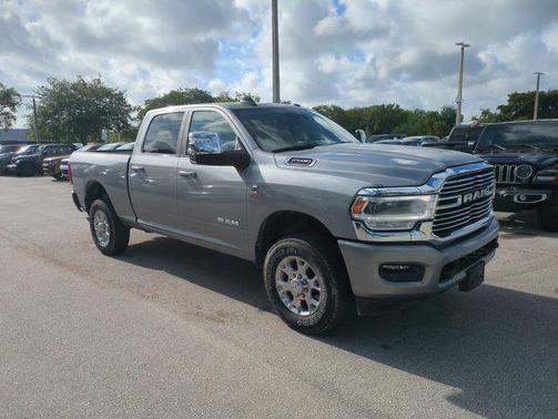 Billet Silver Metallic Clearcoat 2024 RAM 2500 Laramie Crew Cab 4x4 6'4' Box