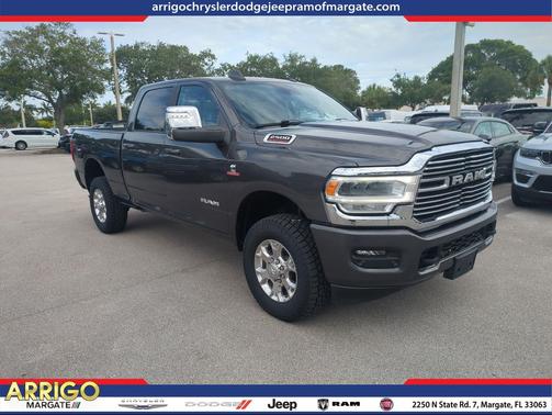 Granite Crystal Metallic Clearcoat 2024 RAM 2500 Laramie Crew Cab 4x4 6'4' Box