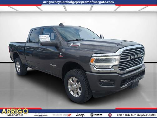 Granite Crystal Metallic Clearcoat 2024 RAM 2500 Laramie Crew Cab 4x4 6'4' Box