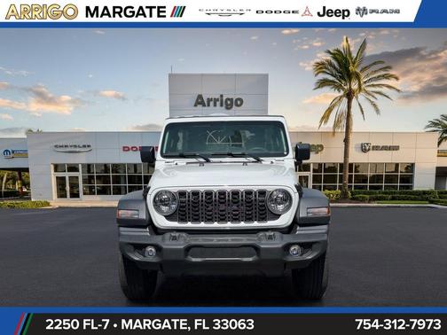 Bright White Clearcoat 2026 Jeep Wrangler Sport