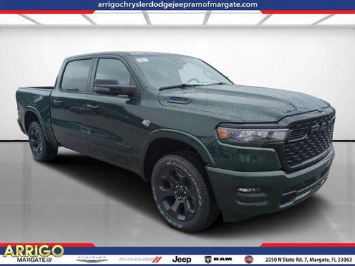 Serrano Green Metallic 2026 RAM 1500 Big Horn/Lone Star