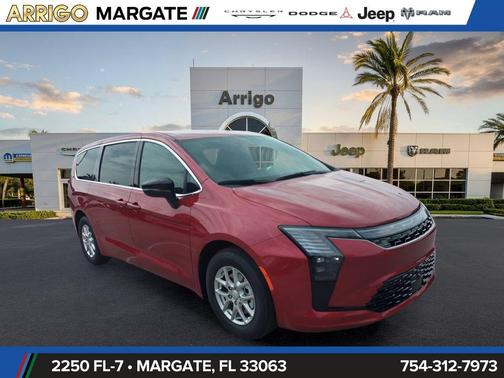 Red Hot Pearlcoat 2027 Chrysler Pacifica L