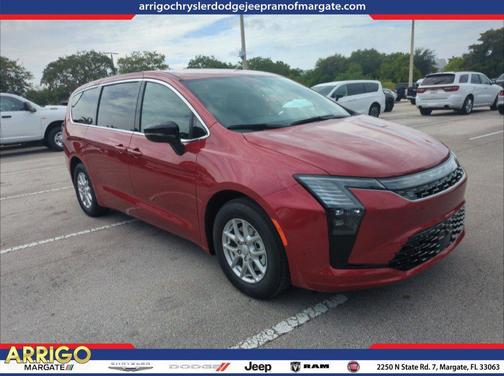 Red Hot Pearlcoat 2027 Chrysler Pacifica L