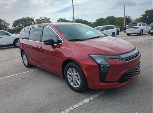 Red Hot Pearlcoat 2027 Chrysler Pacifica L