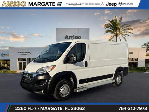 Bright White Clearcoat 2025 RAM ProMaster 2500 Tradesman