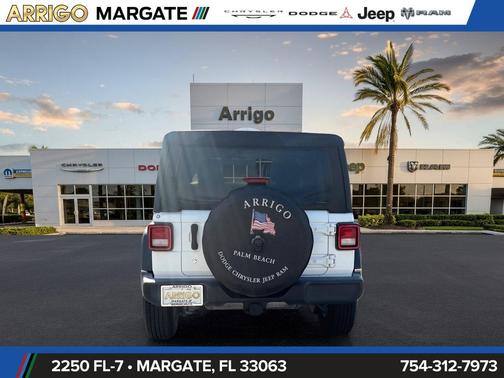 Bright White Clearcoat 2020 Jeep Wrangler Unlimited Sport