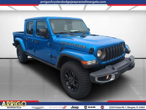 Hydro Blue Pearlcoat 2024 Jeep Gladiator High Tide