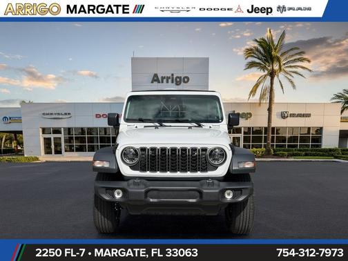 Bright White Clearcoat 2027 Jeep Wrangler Sport S