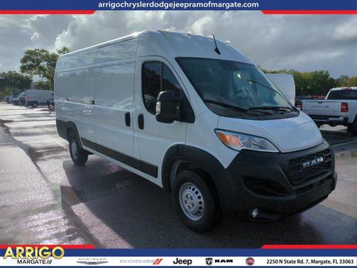 Bright White Clearcoat 2025 RAM ProMaster 3500 High Roof