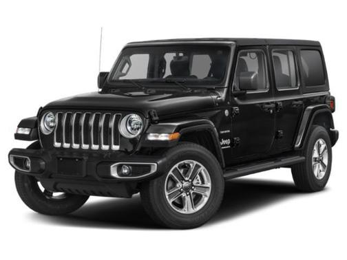 Sting-Gray Clearcoat 2023 Jeep Wrangler 4-Door Sahara 4x4