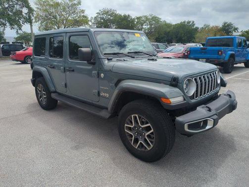 Anvil Clear Coat 2024 Jeep Wrangler 4-Door Sahara 4x4