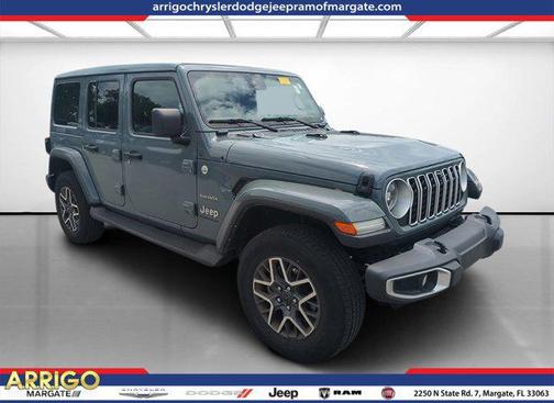 Anvil Clear Coat 2024 Jeep Wrangler 4-Door Sahara 4x4
