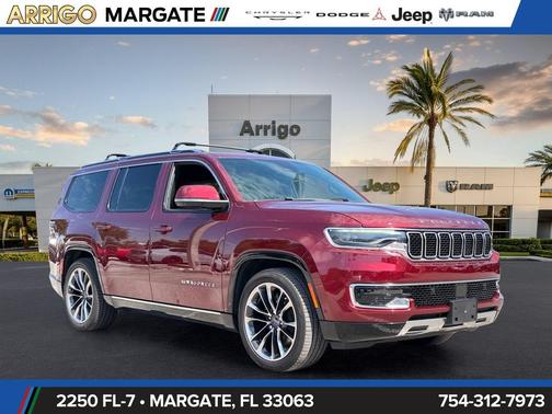 Velvet Red Pearlcoat 2022 Jeep Wagoneer Series III 4x4