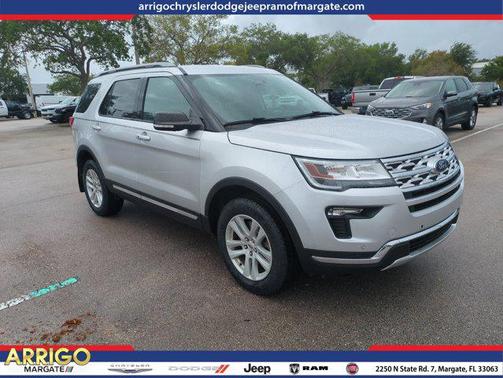 Ingot Silver 2019 Ford Explorer XLT