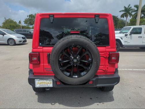 Firecracker Red Clearcoat 2025 Jeep Wrangler 4xe Sahara