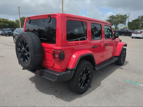 Firecracker Red Clearcoat 2025 Jeep Wrangler 4xe Sahara