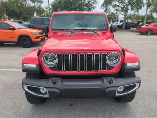 Firecracker Red Clearcoat 2025 Jeep Wrangler 4xe Sahara
