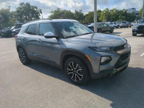 Satin Steel Metallic 2021 Chevrolet Trailblazer ACTIV