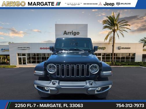 Black Clearcoat 2026 Jeep Wrangler 4-Door Sahara 4x4