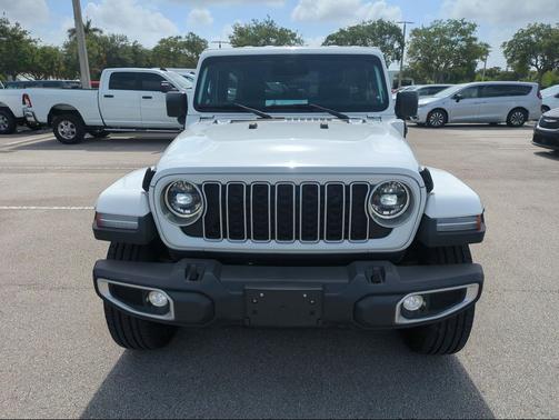 Bright White Clearcoat 2025 Jeep Wrangler 4xe Sahara