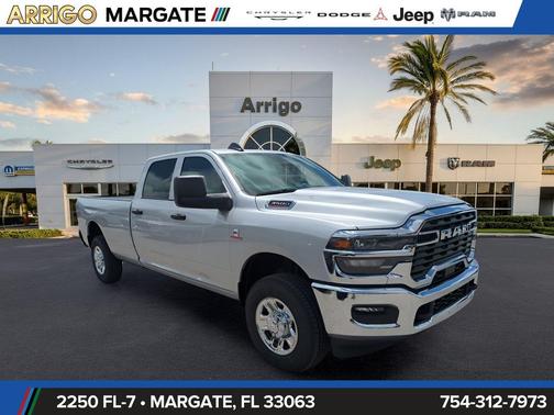Silver Zynith 2026 RAM 3500 Tradesman Crew Cab 4x4 8' Box