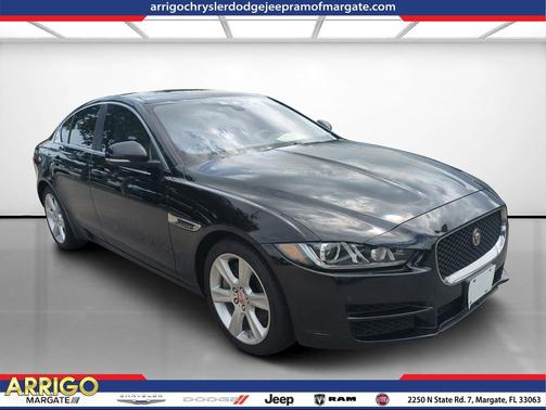 Black 2018 Jaguar XE 25t Prestige