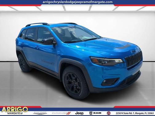 Hydro Blue Pearlcoat 2022 Jeep Cherokee X 4x4