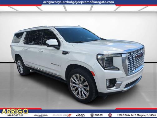 White Frost 2022 GMC Yukon XL Denali