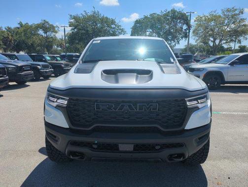 Bright White Clearcoat 2026 RAM 1500 RHO Crew Cab 4x4 5'7' Box