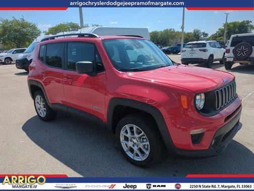Colorado Red Clearcoat 2023 Jeep Renegade Latitude