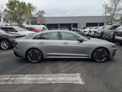 Steel Matte Gray 2025 Kia K5 GT