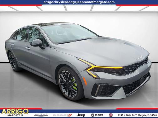 Steel Matte Gray 2025 Kia K5 GT