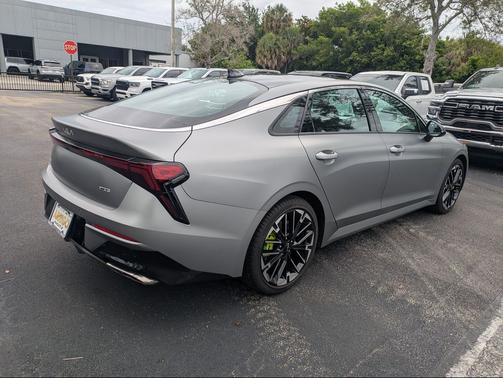 Steel Matte Gray 2025 Kia K5 GT