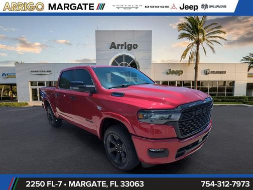 Molten Red Pearlcoat 2026 RAM 1500 Big Horn/Lone Star