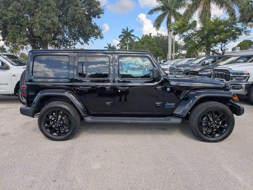 Black Clearcoat 2025 Jeep Wrangler 4xe Sahara
