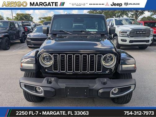 Black Clearcoat 2025 Jeep Wrangler 4xe Sahara