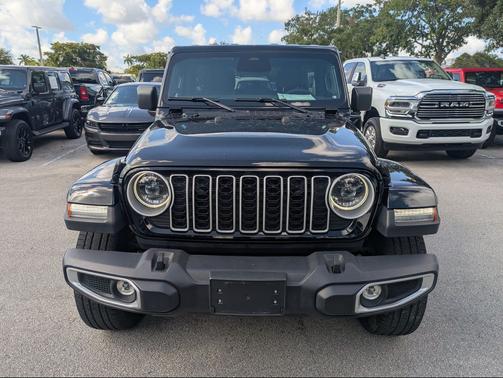 Black Clearcoat 2025 Jeep Wrangler 4xe Sahara