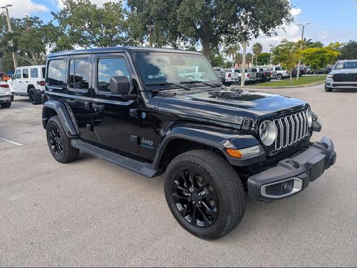 Black Clearcoat 2025 Jeep Wrangler 4xe Sahara