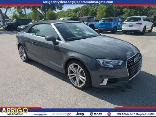 Gray Metallic 2018 Audi A3 2.0T Premium
