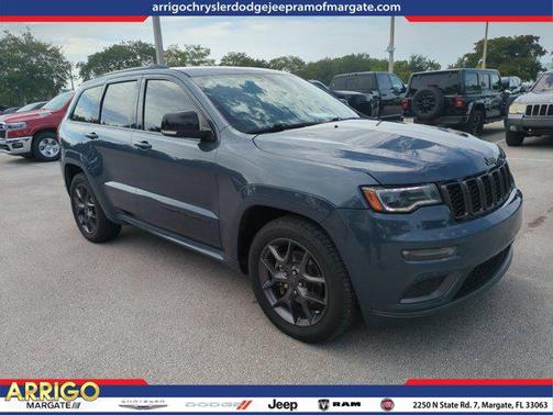 Slate Blue Pearlcoat 2020 Jeep Grand Cherokee Limited X