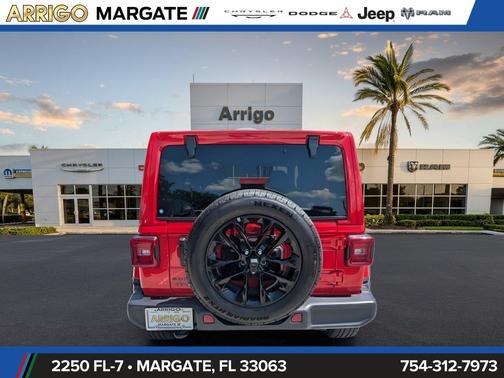 Firecracker Red Clearcoat 2025 Jeep Wrangler 4xe Sahara
