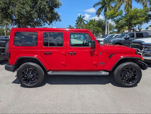 Firecracker Red Clearcoat 2025 Jeep Wrangler 4xe Sahara