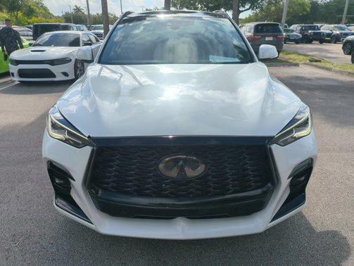 Radiant White 2023 INFINITI QX50 SPORT AWD