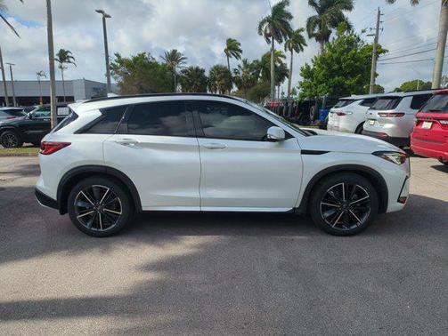 Radiant White 2023 INFINITI QX50 SPORT AWD