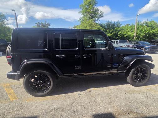Black Clearcoat 2025 Jeep Wrangler 4xe Sahara